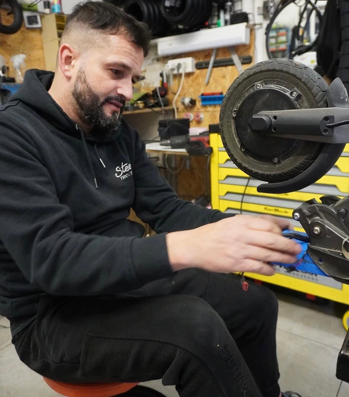 Atelier réparation trottinette Marseille