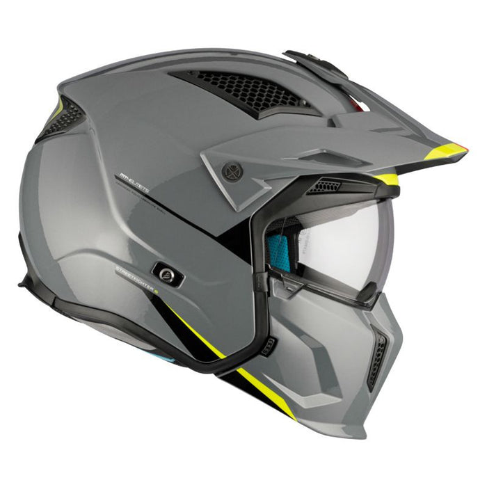 CASQUE TRIAL MT STREETFIGHTER SV UNI GRIS