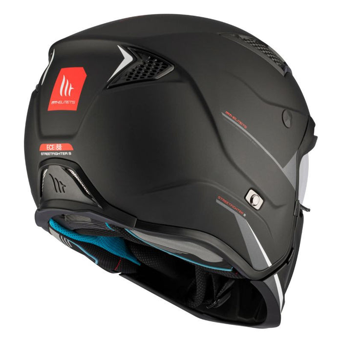 CASQUE TRIAL MT STREETFIGHTER SV UNI NOIR