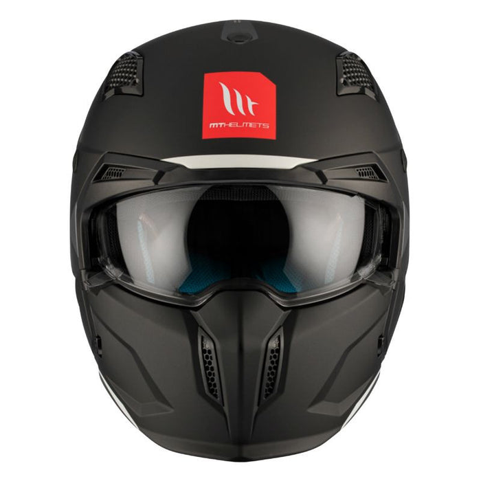 CASQUE TRIAL MT STREETFIGHTER SV UNI NOIR