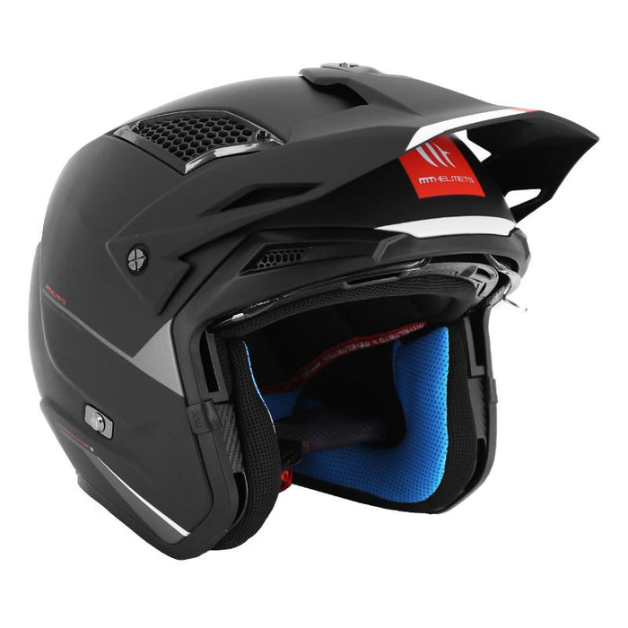 CASQUE TRIAL MT STREETFIGHTER SV UNI NOIR