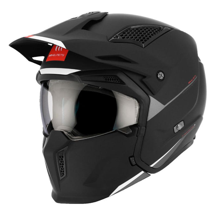 CASQUE TRIAL MT STREETFIGHTER SV UNI NOIR