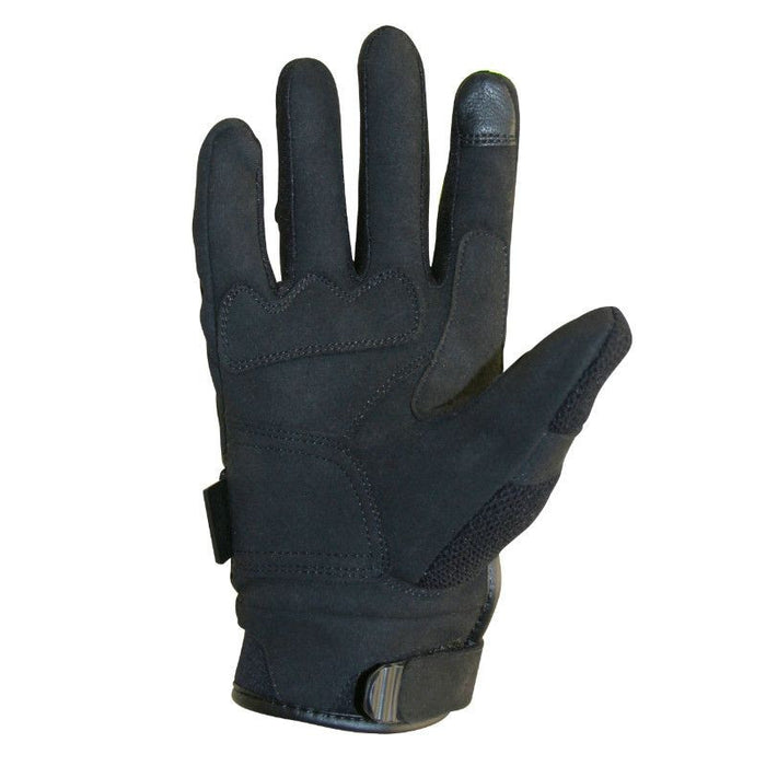 Gants cross ADX Town noir/jaune fluo